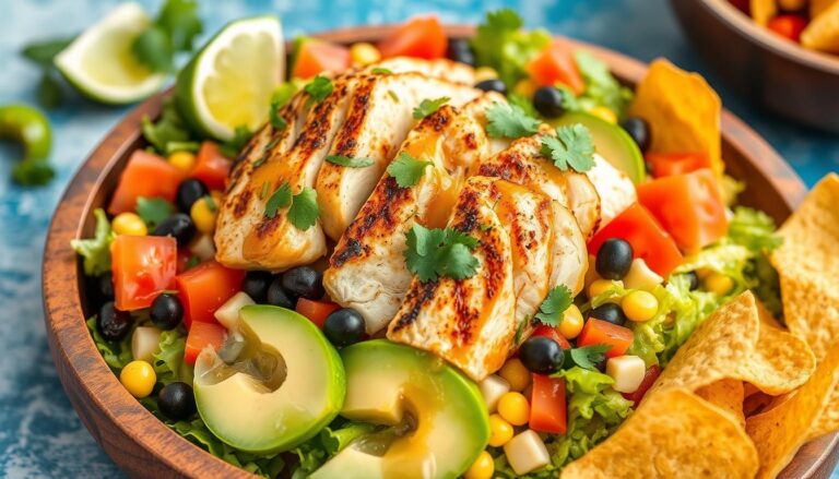 ensalada de pollo mexicana