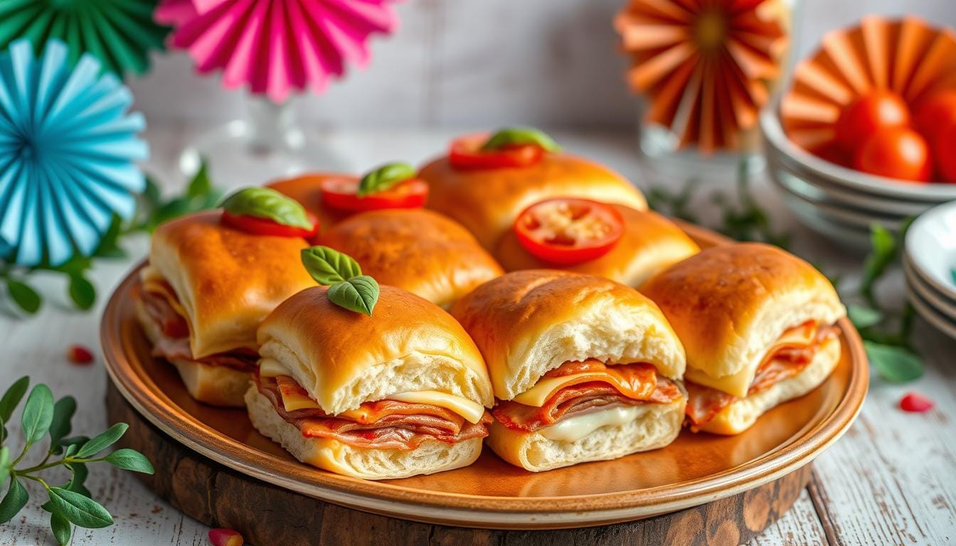 hawaiian roll italian sliders