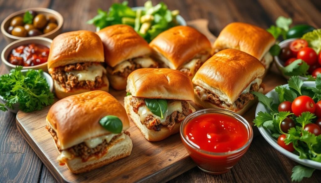 italian slider party food