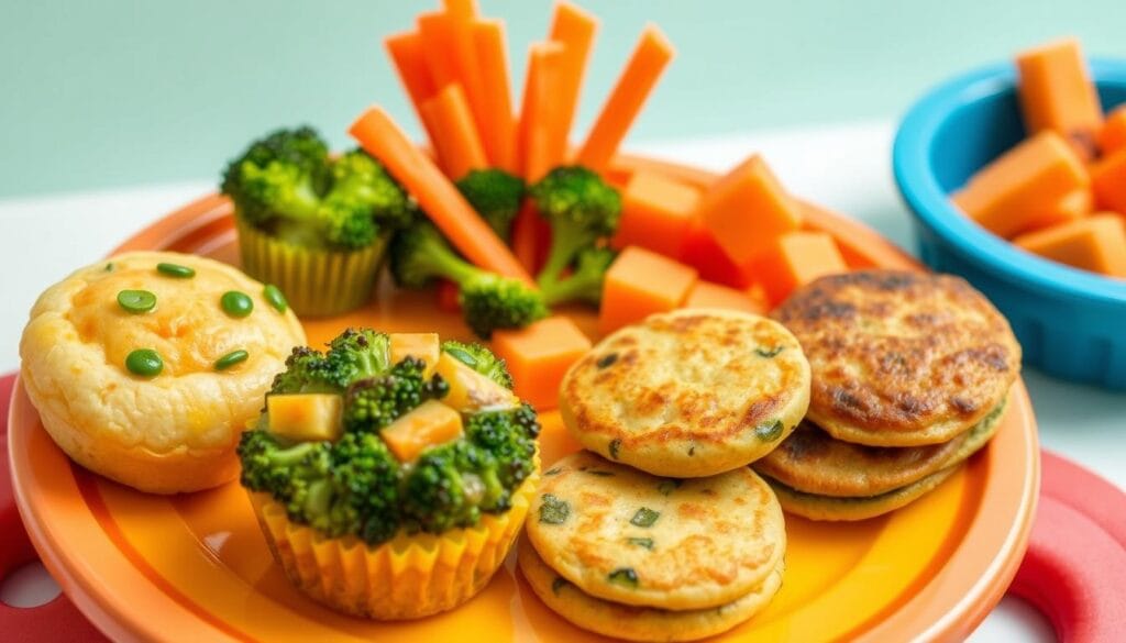 Healthy toddler meals with vegetables