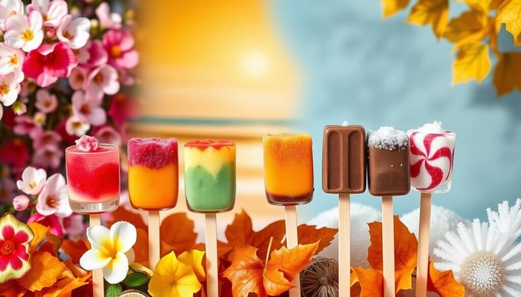 Seasonal Paleta Shots Variations