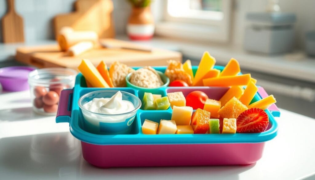 Toddler Lunch Box Preparation