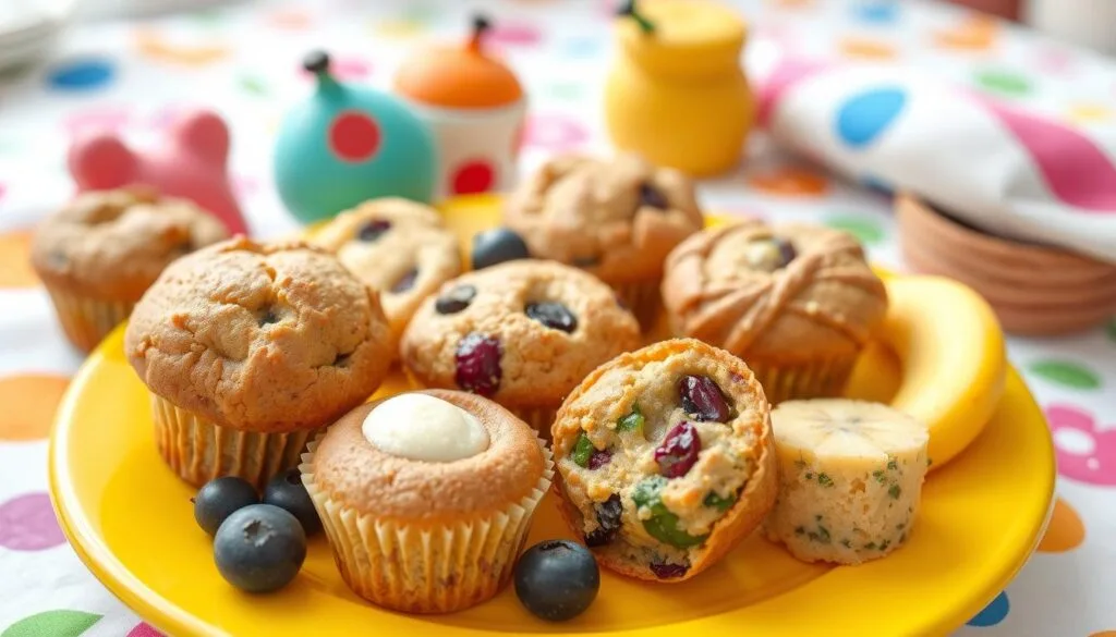 Toddler Lunch Muffins and Bites