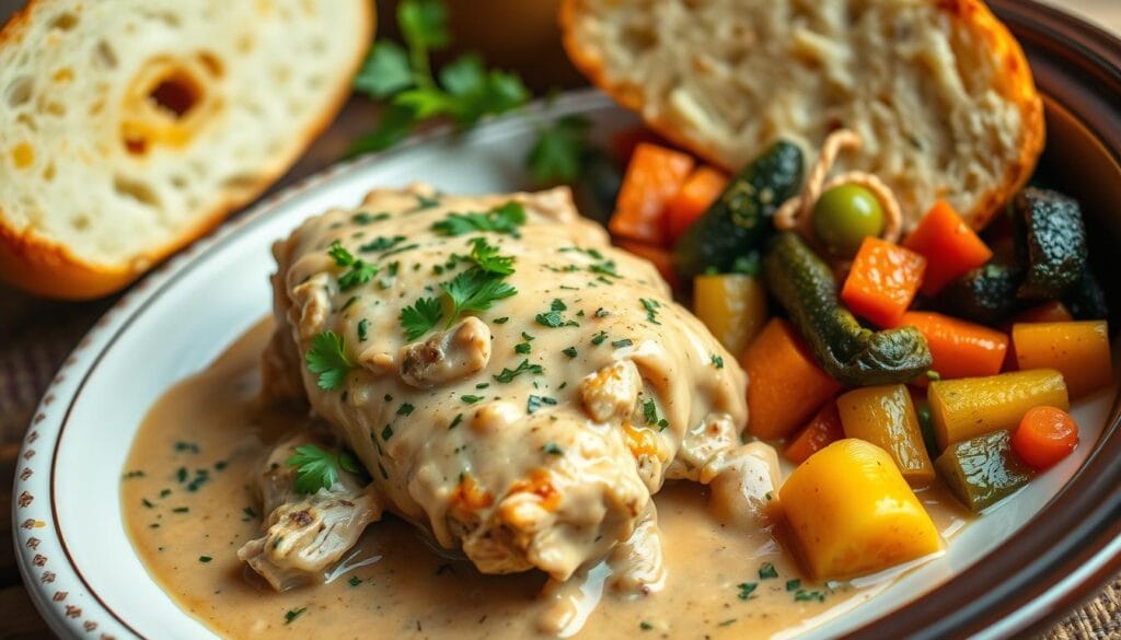 olive garden crock pot chicken